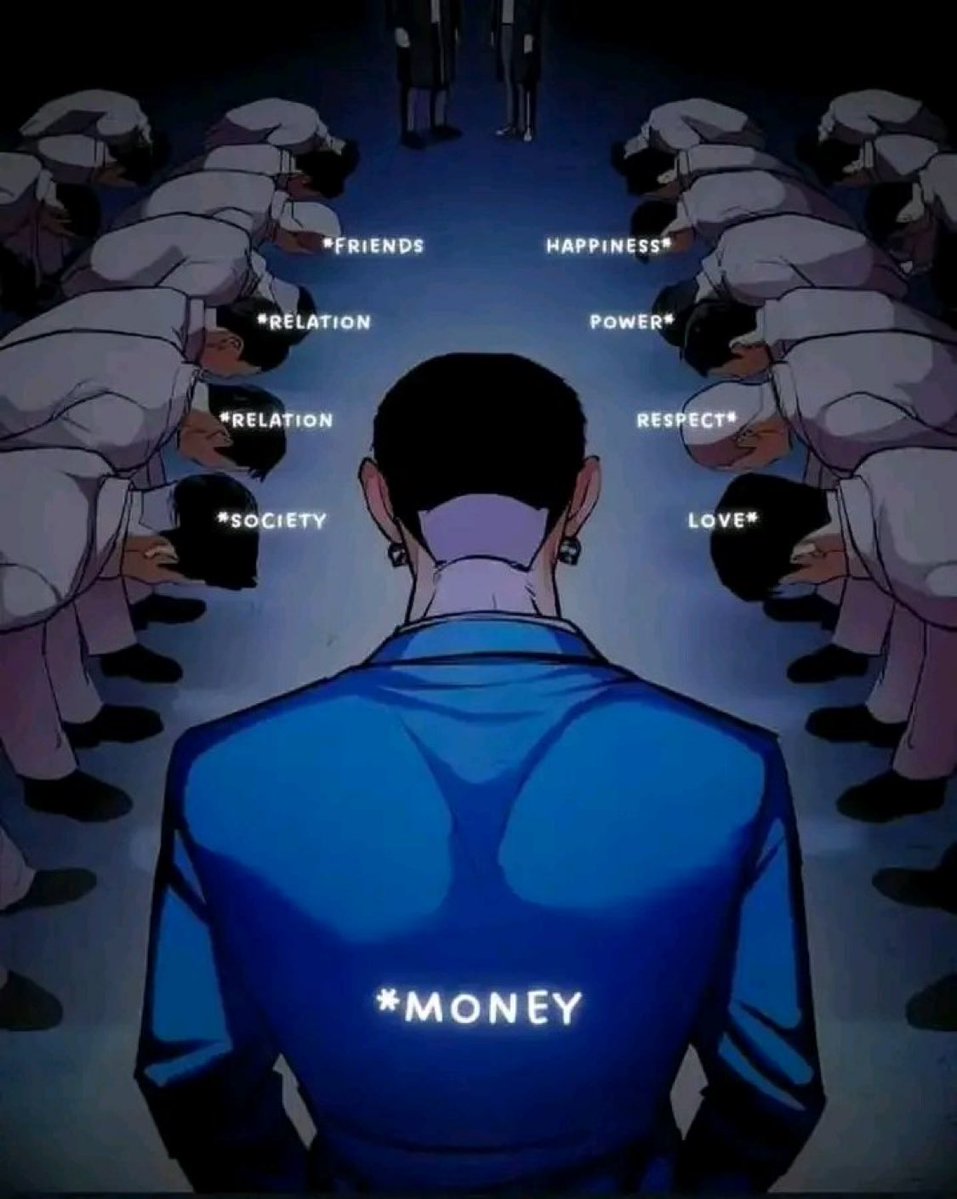 Money vs Knowledge - Anime Style Meme